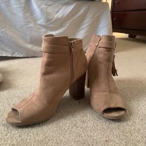 Tan Booties